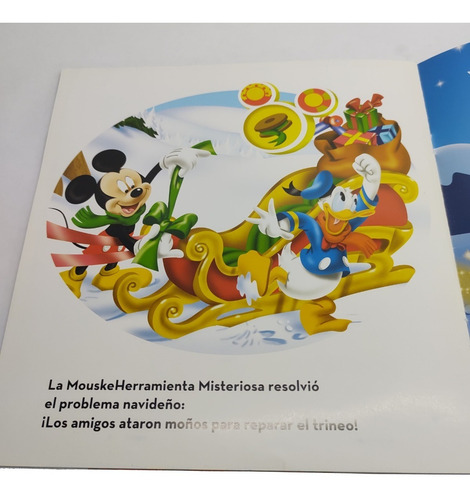 Libro Infantil - Mickey Salva A Santa Claus (Usado)