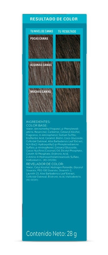 Tinte Just For Men Barba Y Bigote 3 Pack Tono Castaño medio