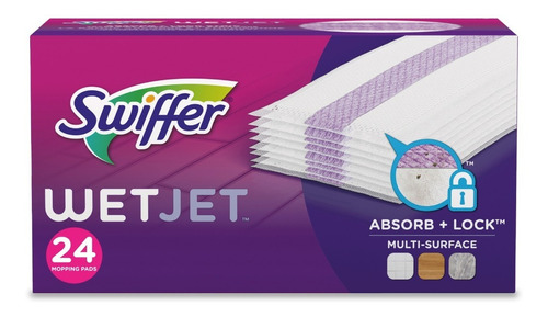 Swiffer Repuesto Trapero Wet Jet 24 Unid