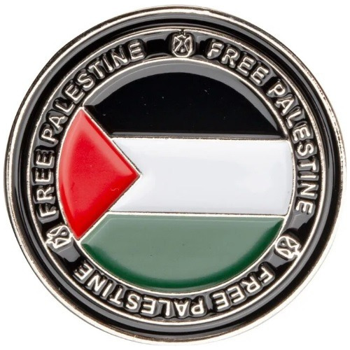 Pin Broche Free Palestine - Palestina Libre Esmaltado