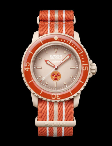 Reloj Swatch X Blancpain Océano Artico Fifty Edicion Especia