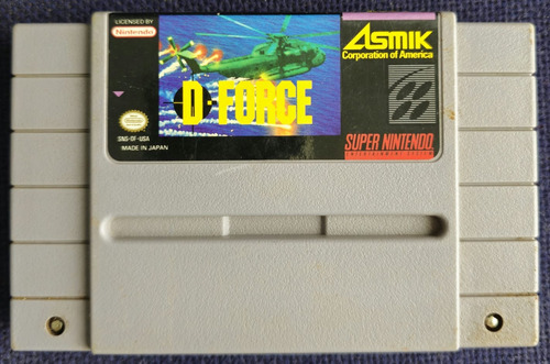 D Force Super Nintendo Snes (Usado)