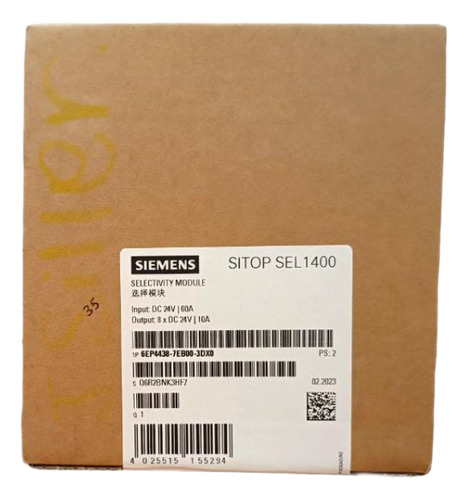 6ep4438-7eb00-3dx0 Siemens Módulo De Corte Selectivo Sitop