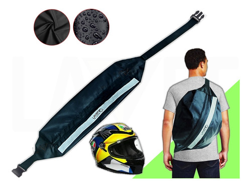 Tula De Transporte Para Casco Bolso Impermeable Para Moto