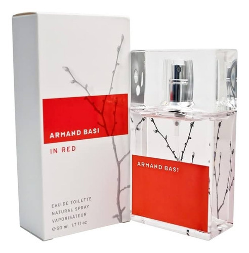 Armand Basi In Red Edt 50ml Premium Volumen De La Unidad 50 Ml