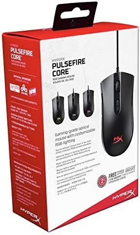 Mouse Gamer Hyperx Pulsefire Core Rgb, Sensor 6400dpi