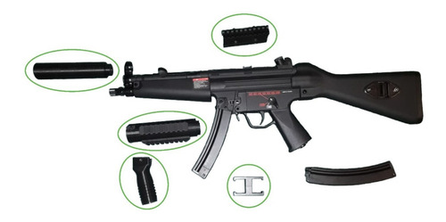 Kit De Accesorios Para Mp5 (airsoft/paintball/milsim)