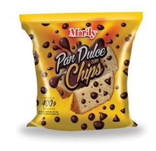 Pack X 12 Unid. P.dulce  Con Chips 400 Gr Marily Pan Dulces