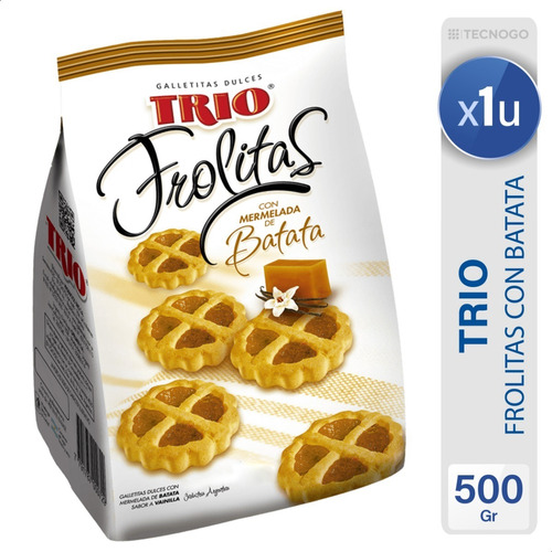 Galletitas Trio Frolitas Mermelada Batata Dulce Mejor Precio