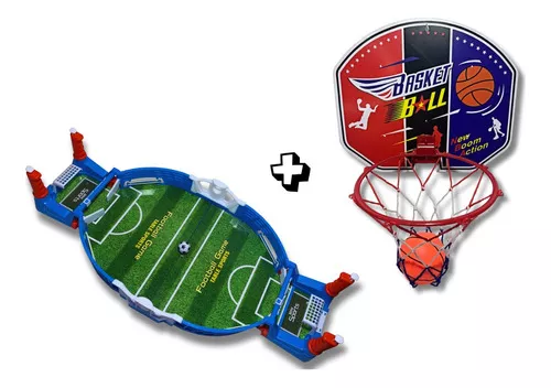 KIT JOGO DE BASQUETE MINI BASKET COM TABELA CESTA E BOLA