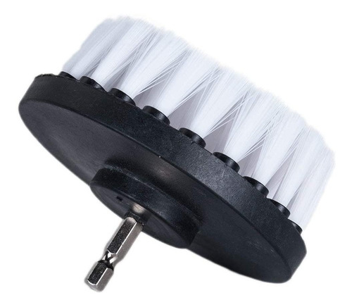 Imagen 1 de 9 de Cepillo Forma De Pad Limpieza Tapizados Para Taladro