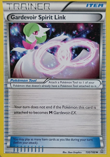 Pokémon Tcg Gardevoir Spirit Link 130/160