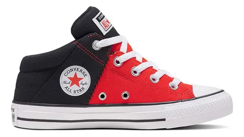 Converse rojos con negro hot sale