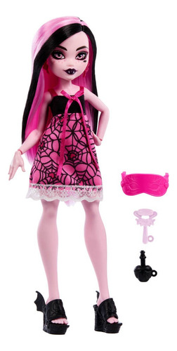 Monster High Muñeca Reveal Pijamas Monstruosas Draculaura