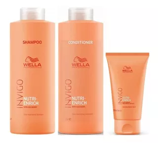 Shampoo+ Conditioner+ Mask Warming Invigo Nutri Enrich Wella