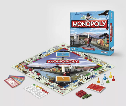 Juego De Mesa Monopoly Argentina Popular