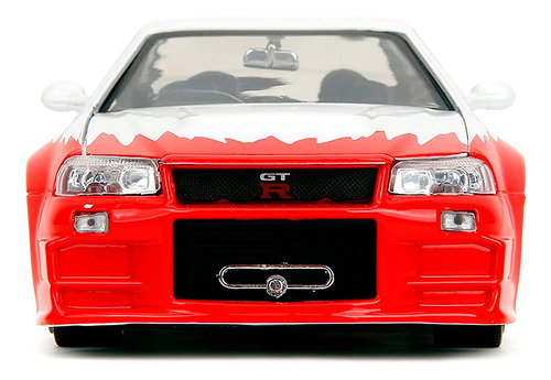 Nissan Skyline Gtr R34 2002 Ryu Street Fighter Jada 1/24