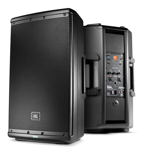 Alto-falante JBL EON612 portátil com bluetooth preto 110V/220V 