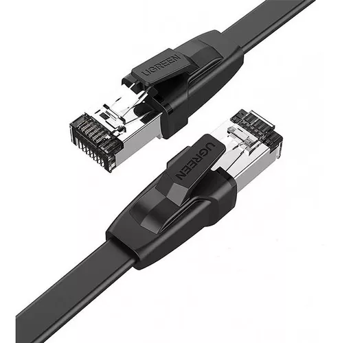 Cable de red ethernet 20 metros LAN STP RJ45 Cat.7 blanco