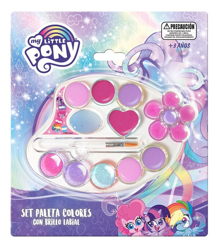 Set Maquillaje My Little Pony Cotillón Activarte