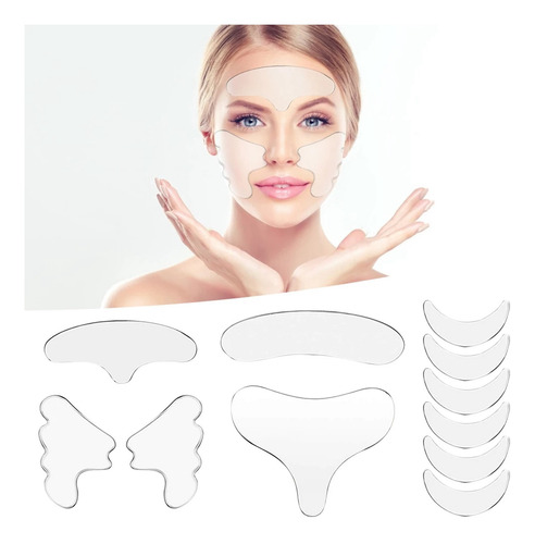 Adesivos De Silicone Anti-envelhecimento Para Rosto Para