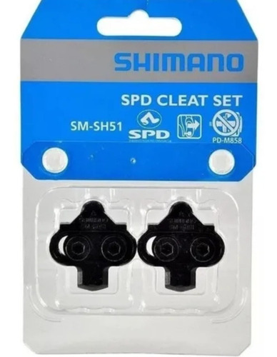Taco Pedal Clip Shimano Sm-sh51 Sh51 Mtb Taquinho Sapatilha