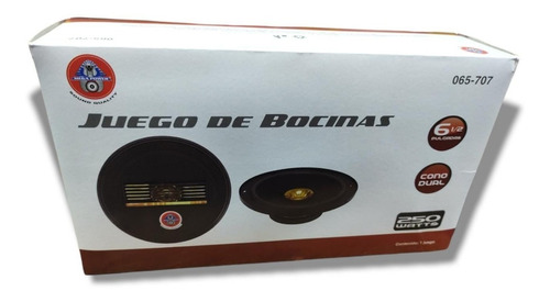 Bocinas 6 1/2 250 Watts Mega Power Dxr065707