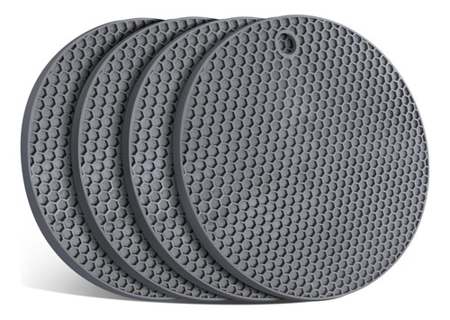 Salvamanteles De Silicona Para Ollas Y Sartenes Calientes, S