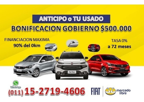 Fiat Strada Freedom Y Endurance Gnc 0km Anticipo $37.700 M-