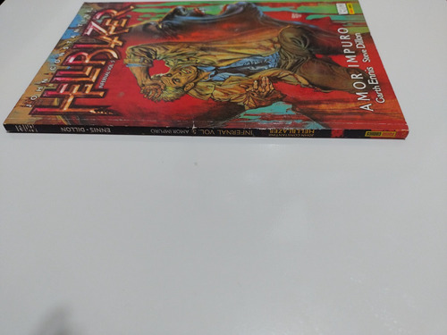 Hellblazer Infernal Vol. 5 - Amor Impuro - Vertigo - Panini 2015 - Garth Ennis - Papel Lwc - Dru.books (Usado)