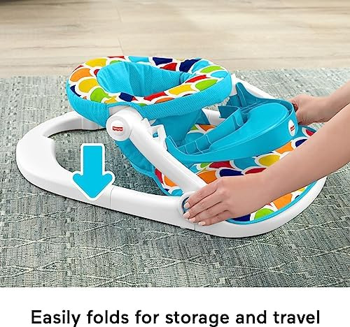 Silla Portátil Ideal Para Bebé Fisher-price, Segura Y Cómoda
