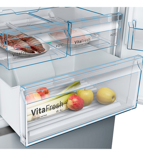 Refrigerador Freezer No Frost Bosch Serie 4 Kgn49xiea 435l