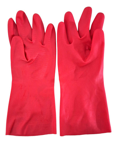 Guante Satinado Scotch-brite Rojo Mediano 7-7 1/2 C/24 Rojo