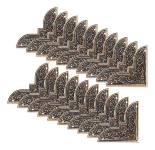 Muebles De Esquina De Hojalata Para Decoración De Mesa, 20 U