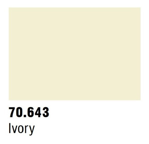 Vallejo 70643 Ivory Primer Mecha Tinta 17ml