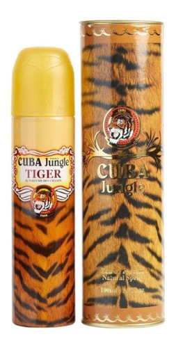 Perfume Cuba Jungle Tiger 100 Ml Edp Mujer 100% Original