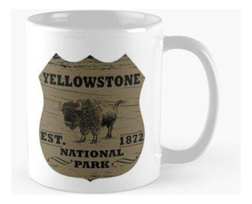 Taza Parque Nacional Yellowstone Calidad Premium