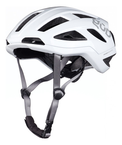 Casco Bicicleta Ruta Gud Tour Sprint Ciclismo Regulable Color Tiza Brillo Talle L