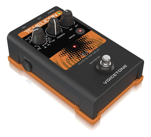 Stompbox Tc-helicon Voicetone E1 Con Un Solo Botón Para Comp