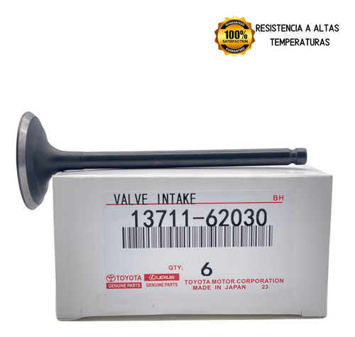 Valvula De Admision 1996-2002 Prado 3.4 5vz Carmy 3.0