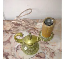 Comprar Antiguas Lamparas Veladores Bronce  Macizo Aladino