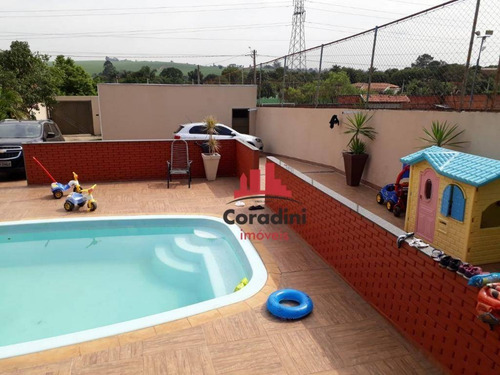 Chácara Com 3 Dormitórios À Venda, 625 M² Por R$ 420.000 - Chácara Recreio Cruzeiro Do Sul - Santa Bárbara D'oeste/sp - Ch0091