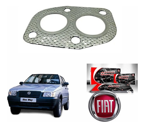 Sello Bajante De Escape Fiat Fiat Uno Premio Fiorino 1.0 1.5