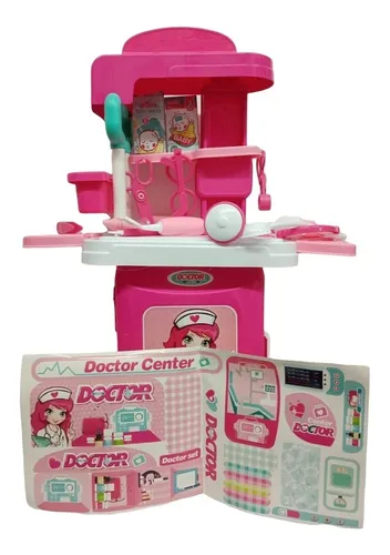 Set Doctora Kit Medico Juguete Niños Niñas Estetoscopio DAYOSHOP