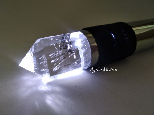 Imagem 3 de 9 de Bastão Atlante Cromoterapia Cristal Vogel 100% Legítimo