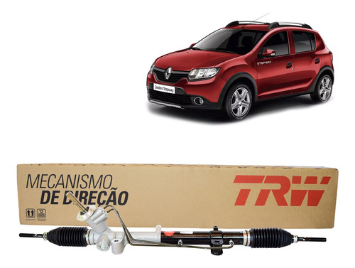 Caixa Para Dir. Hidráulica Trw Sandero Stepway 2008 Até 2014