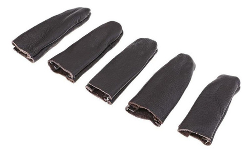 Aa 10 Piezas De Material Cuero Finger Coser Cunas Cubre Mano