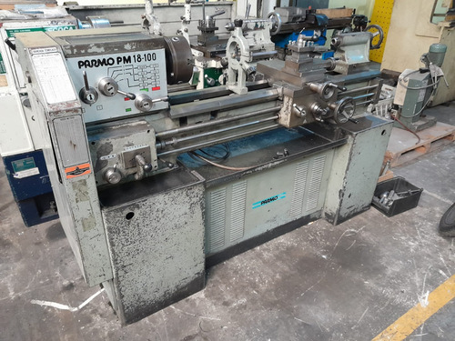 Torno Paralelo Usado Parmo Pm 18-100 Con Accesorios (Usado)