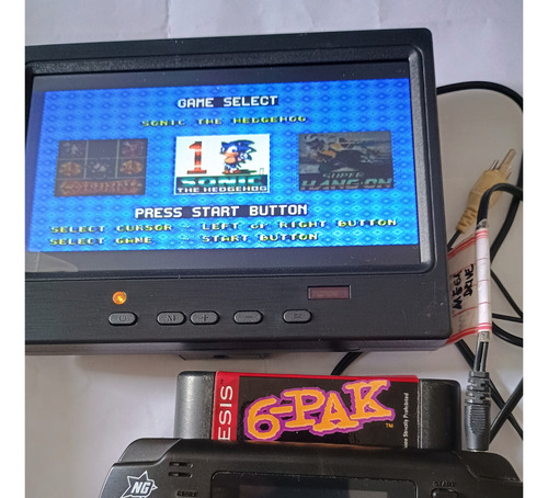 Pak 6 In 1 Mega Drive (Usado)