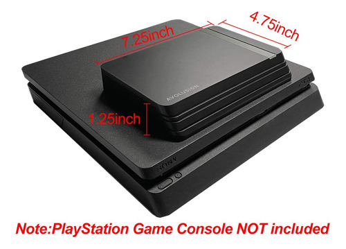 Disco Duro Externo Delgado Para Juegos En Ps4 Pro